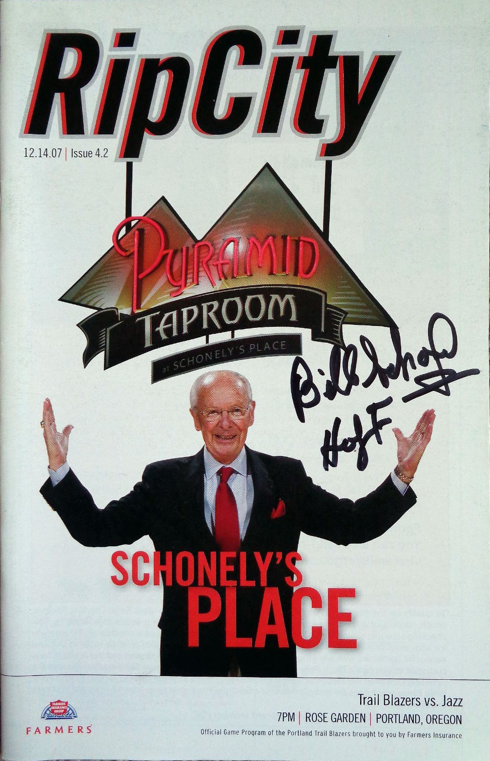 2007-08 Portland Trail Blazers program