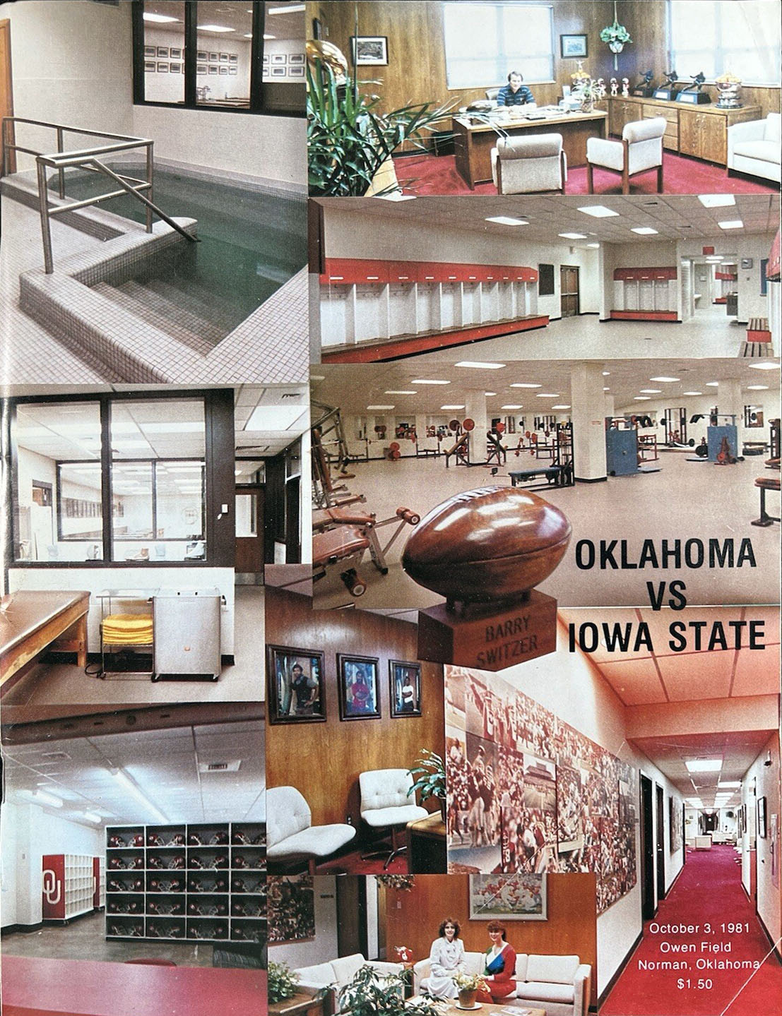 Oklahoma Sooners vs. Iowa State Cyclones (October 3, 1981)