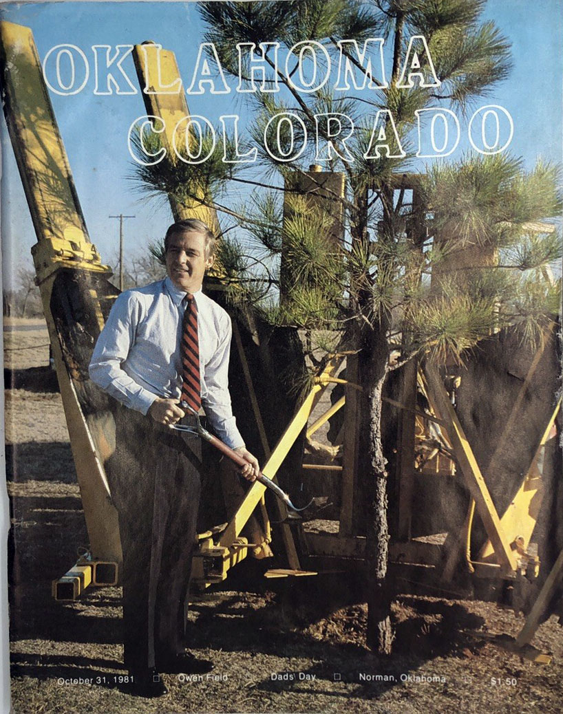 Oklahoma Sooners vs. Colorado Buffaloes (October 31, 1981)