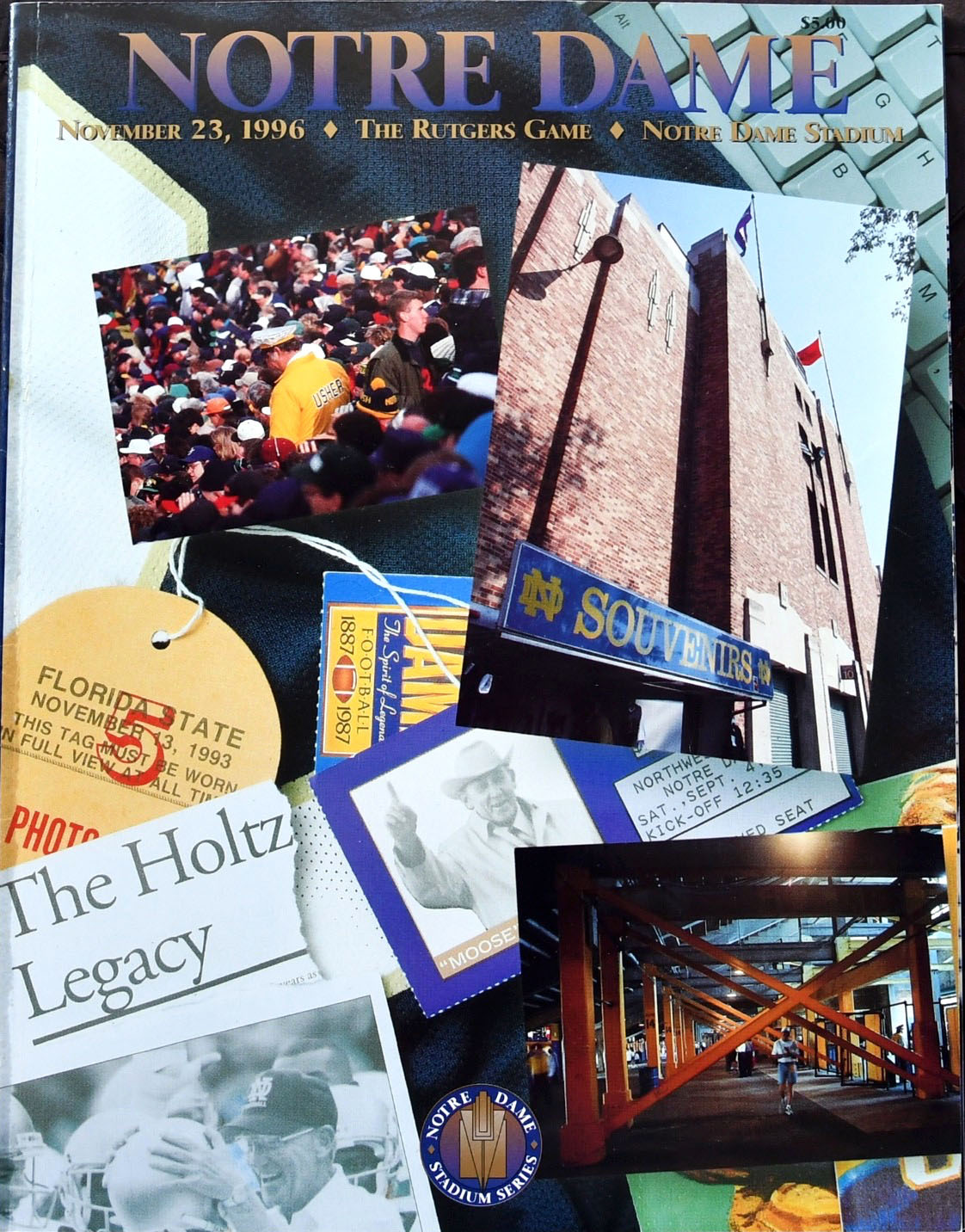 Notre Dame Fighting Irish vs. Rutgers Scarlet Knights (November 23, 1996)