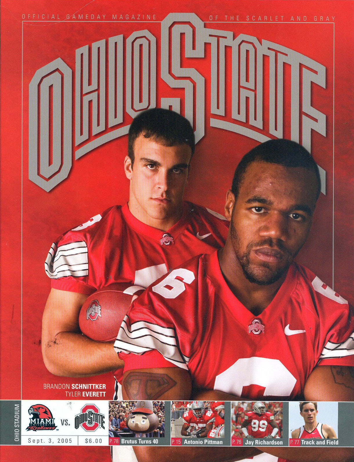 Ohio State Buckeyes vs. Miami RedHawks (September 3, 2005)