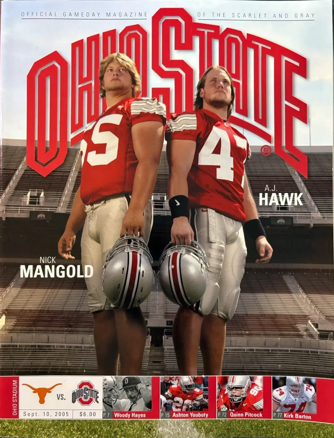 Ohio State Buckeyes vs. Texas Longhorns (September 10, 2005)