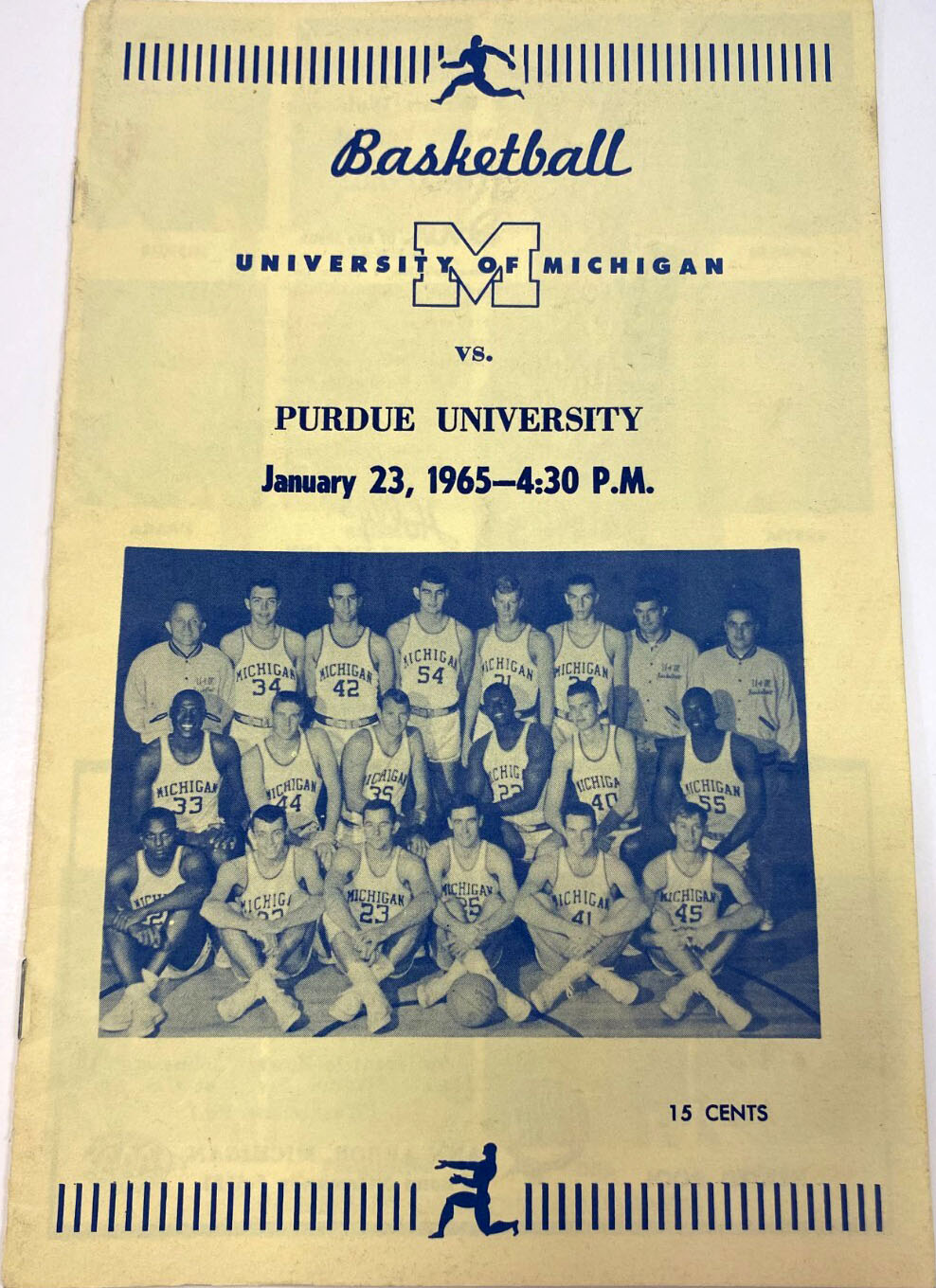 Michigan Wolverines vs. Purdue Boilermakers (January 23, 1965)