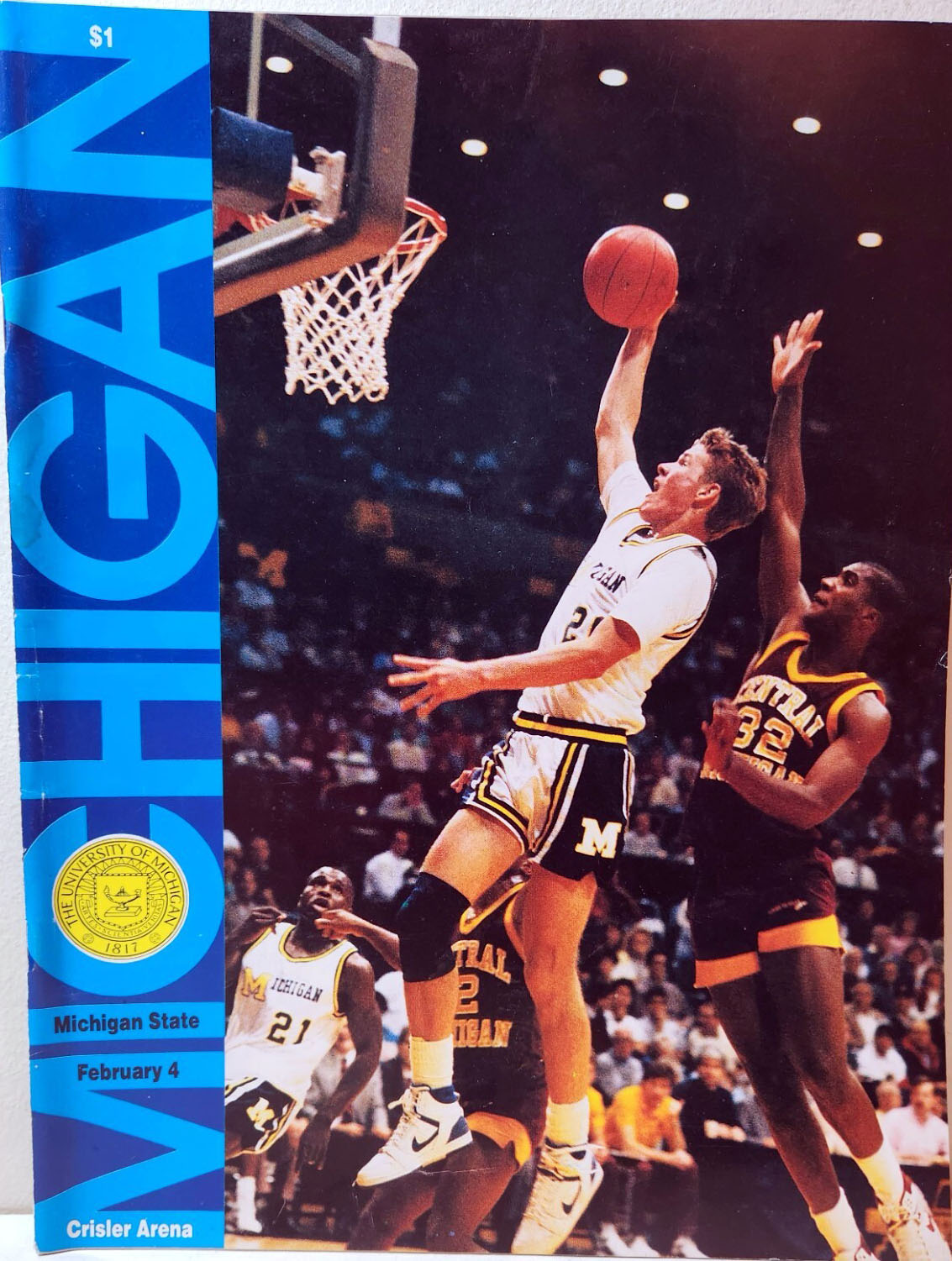 Michigan Wolverines vs. Michigan State Spartans (February 4, 1989)
