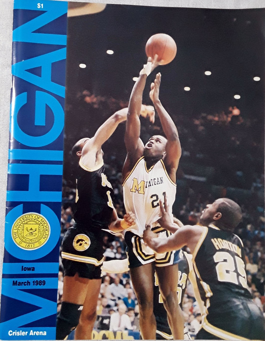 Michigan Wolverines vs. Iowa Hawkeyes (March 4, 1989)
