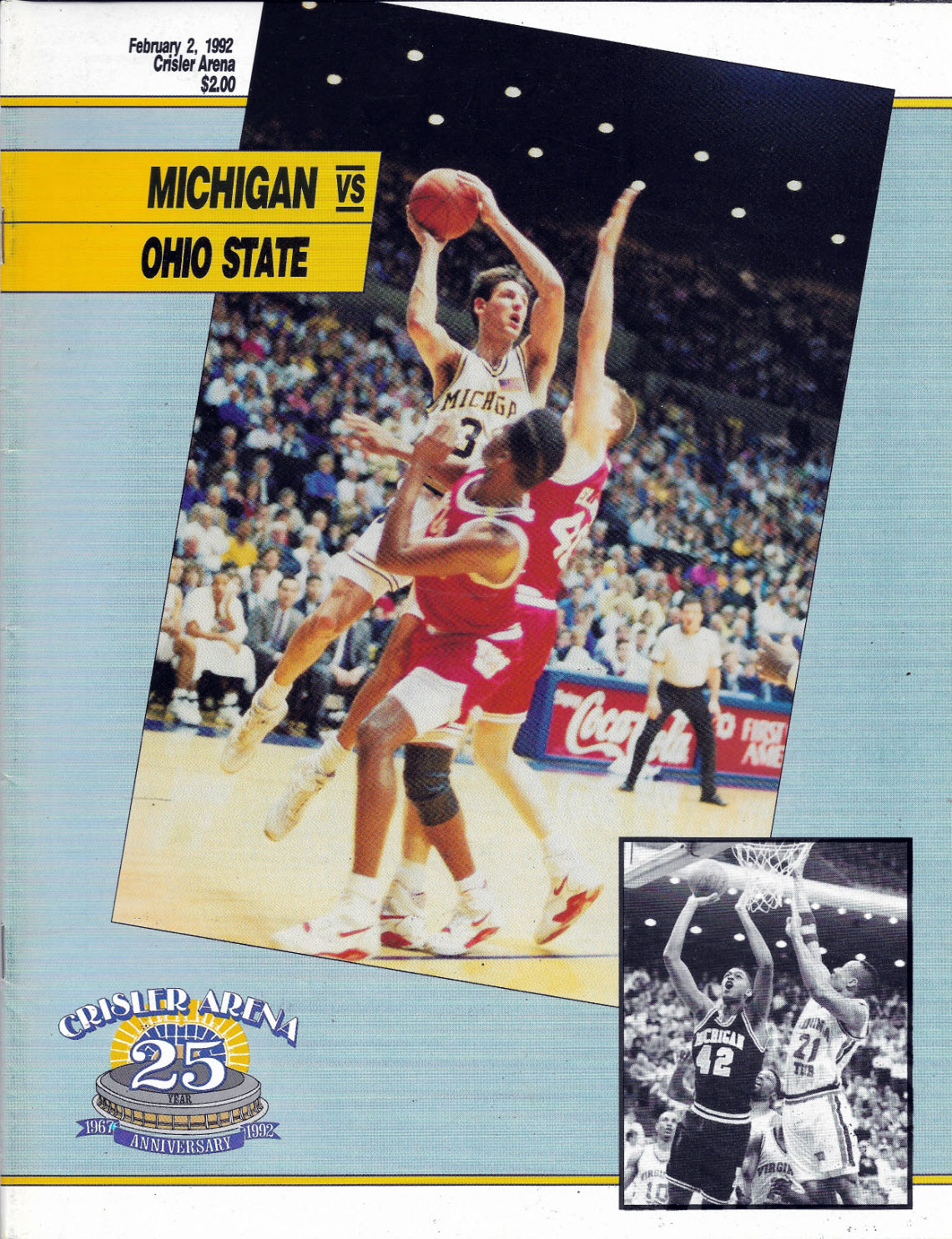 Michigan Wolverines vs. Ohio State Buckeyes (February 2, 1992)