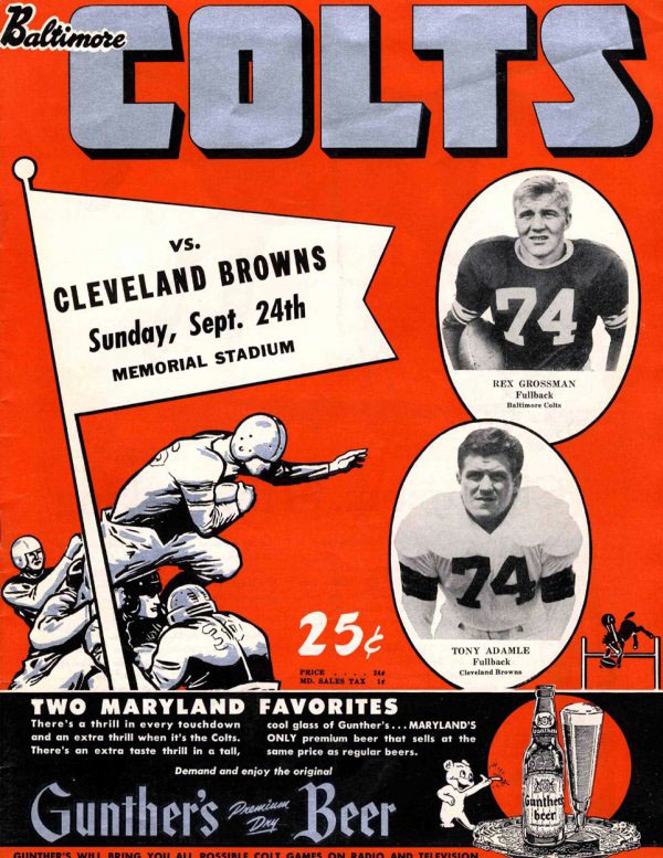 Baltimore Colts vs. Cleveland Browns (September 24, 1950)