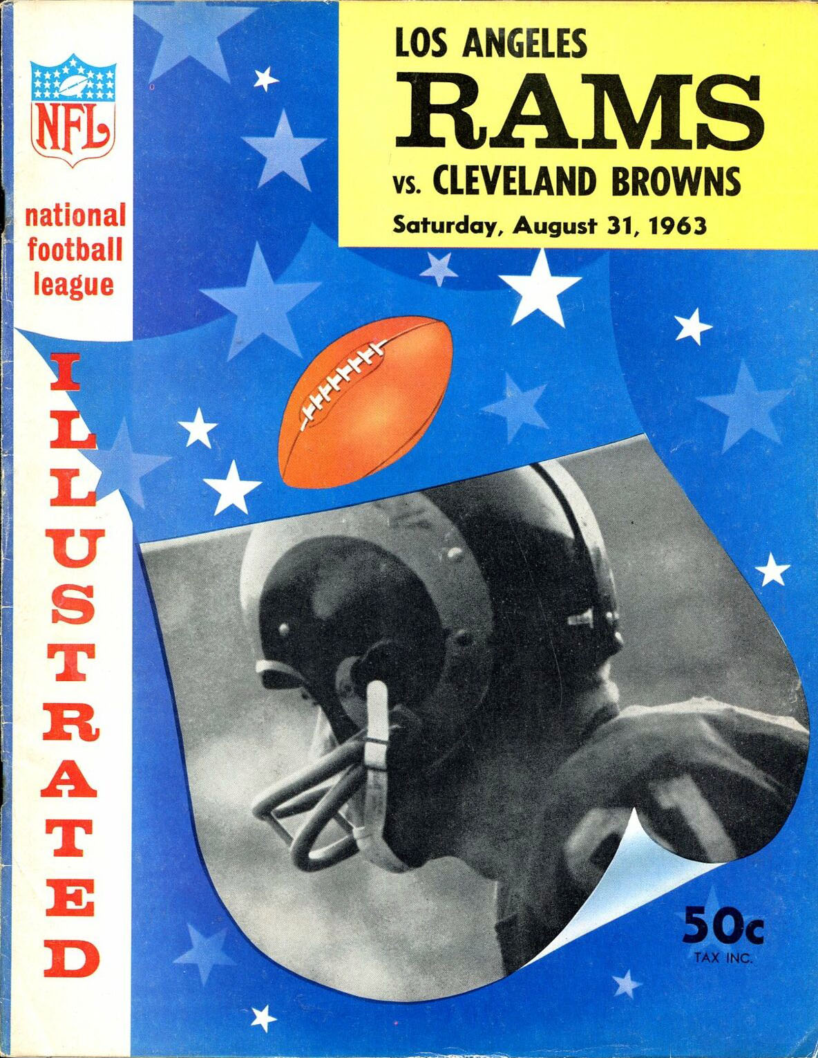 Los Angeles Rams vs. Cleveland Browns (August 31, 1963)