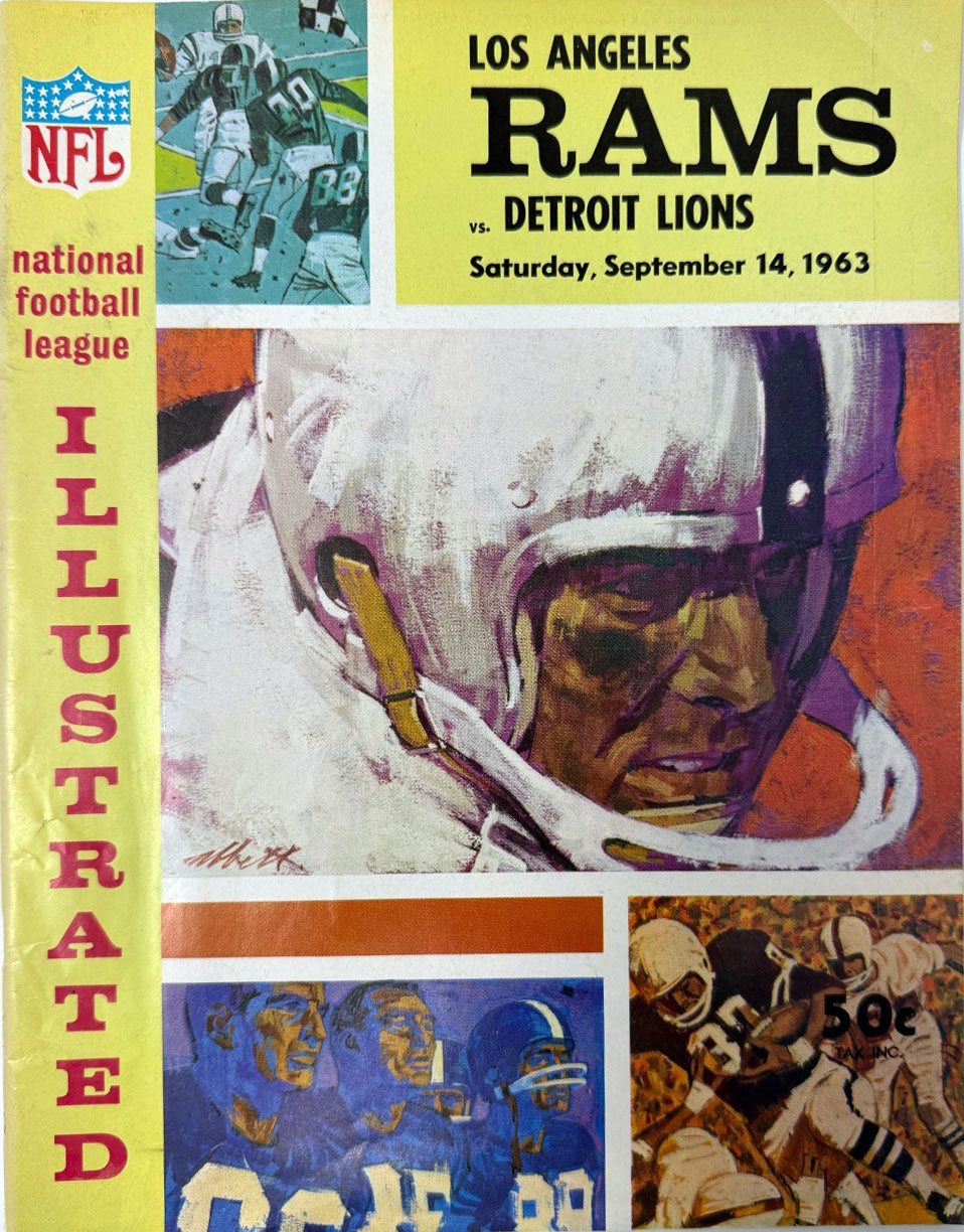 Los Angeles Rams vs. Detroit Lions (September 14, 1963)