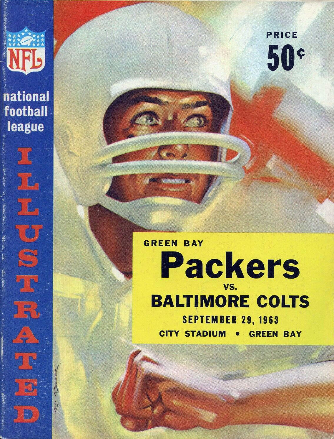 Green Bay Packers vs. Baltimore Colts (September 29, 1963)