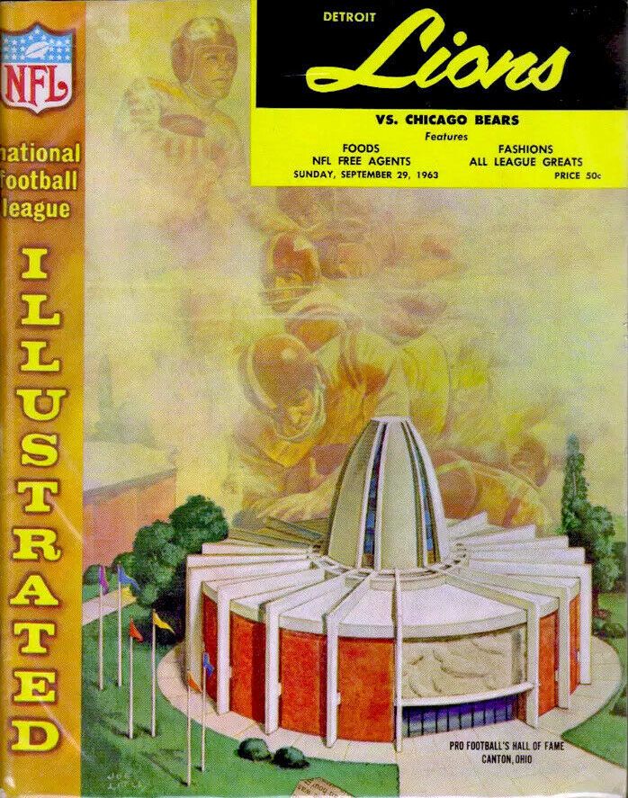 Detroit Lions vs. Chicago Bears (September 29, 1963)