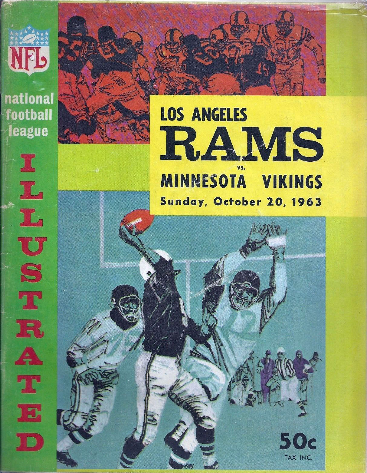 Los Angeles Rams vs. Minnesota Vikings (October 20, 1963)