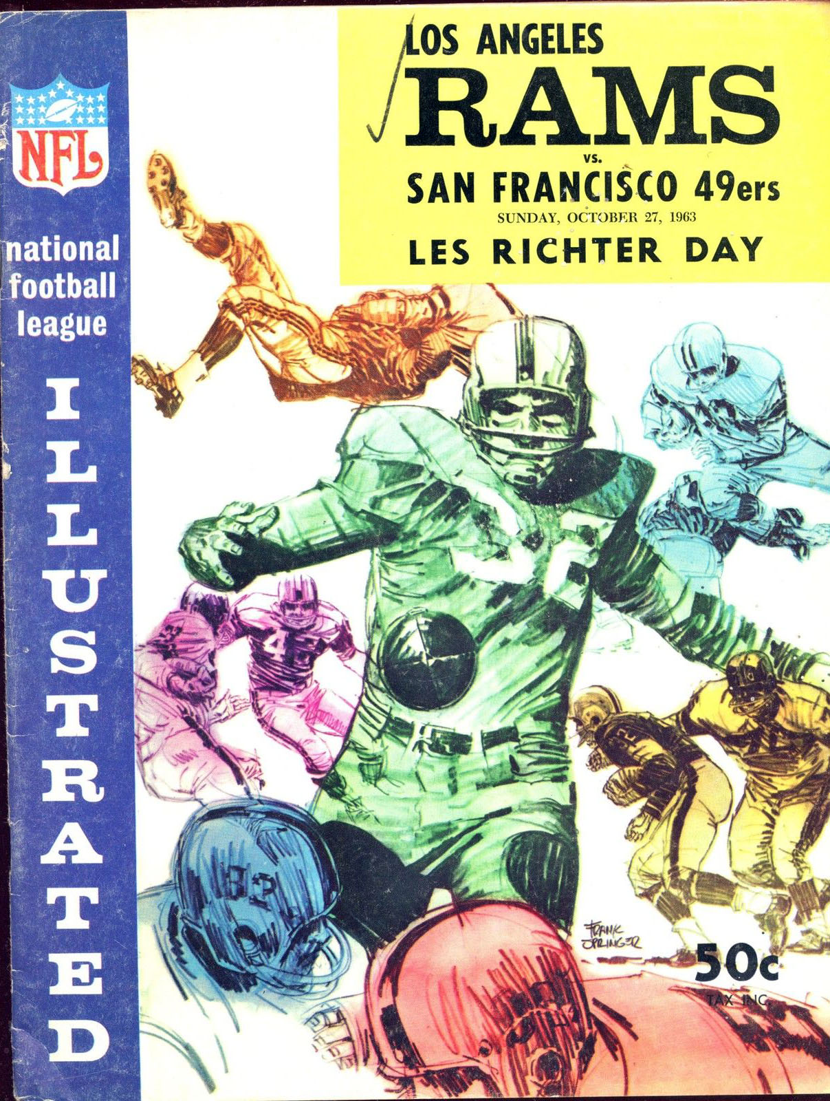 Los Angeles Rams vs. San Francisco 49ers (October 27, 1963)