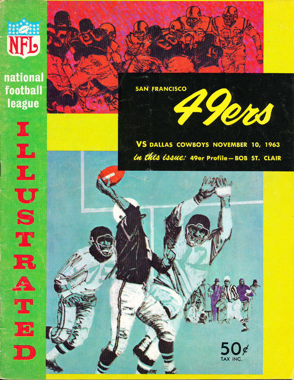 San Francisco 49ers vs. Dallas Cowboys (November 10, 1963)