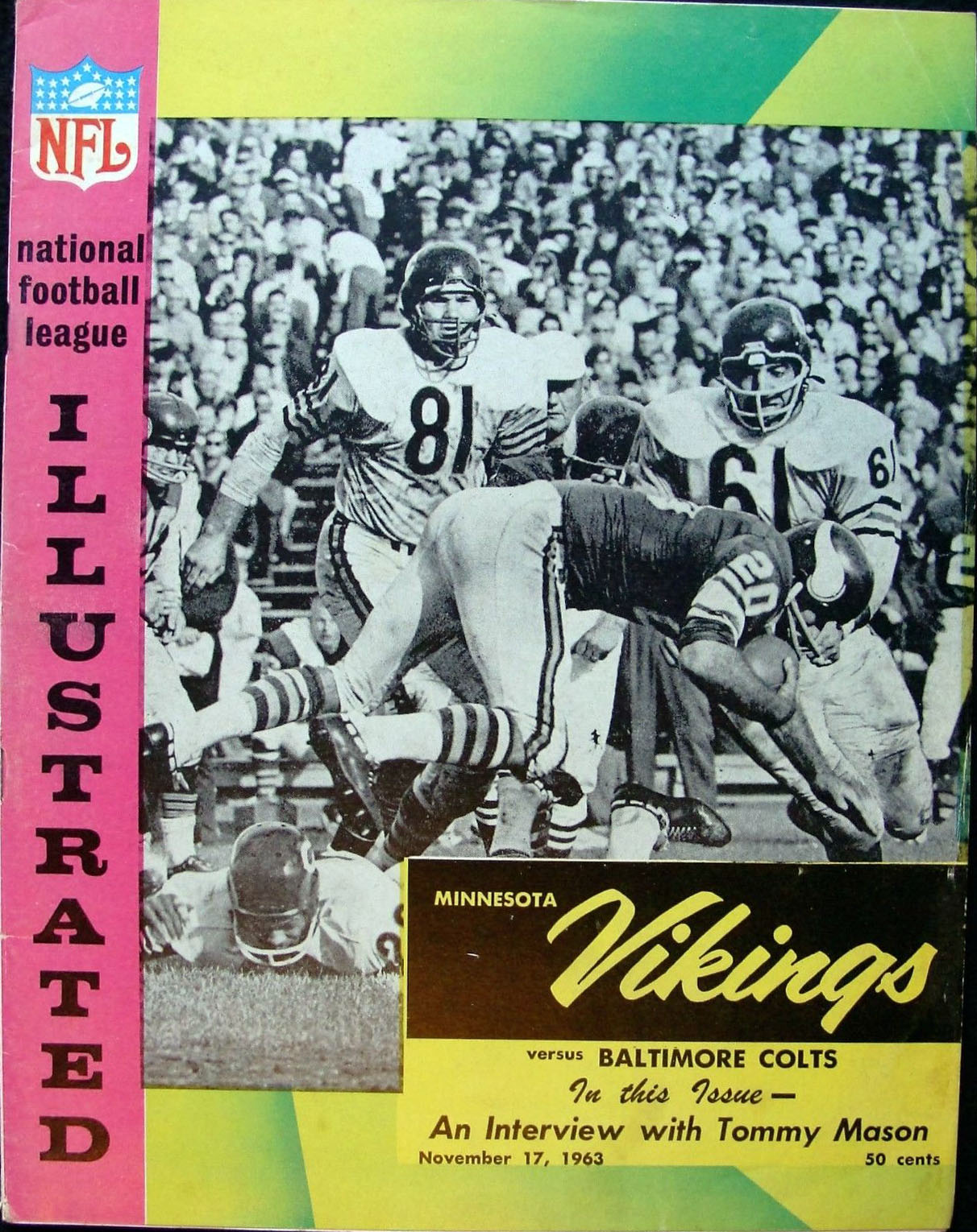 Minnesota Vikings vs. Baltimore Colts (November 17, 1963)