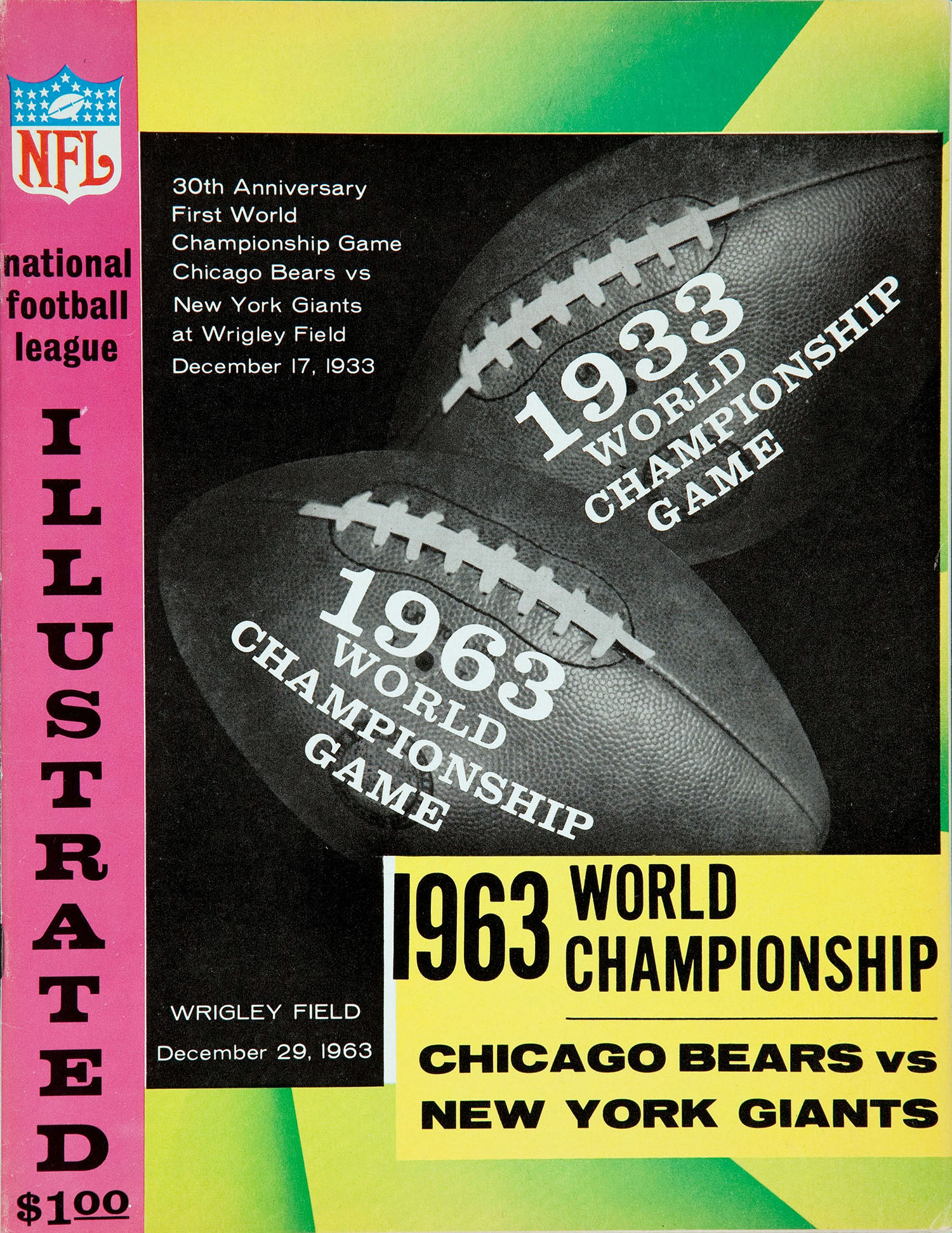 Chicago Bears vs. New York Giants (December 29, 1963)