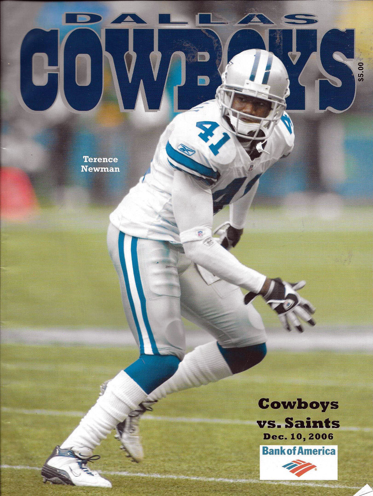 Dallas Cowboys vs. New Orleans Saints (December 10, 2006)