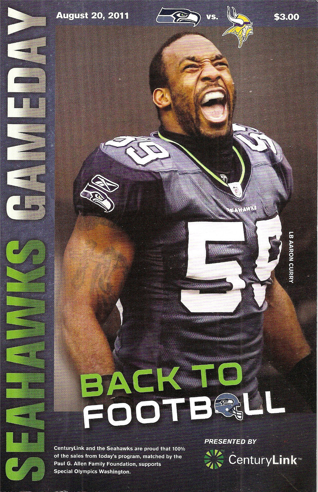 Seattle Seahawks vs. Minnesota Vikings (August 20, 2011)