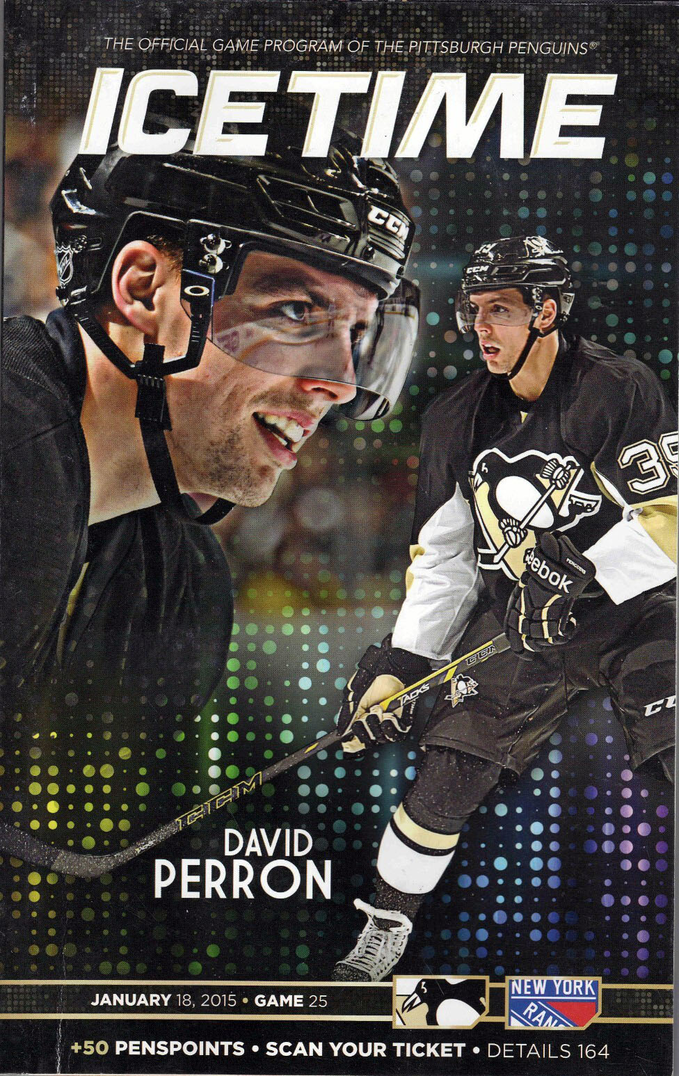 2014-15 Pittsburgh Penguins program
