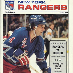 1986-87 New York Rangers