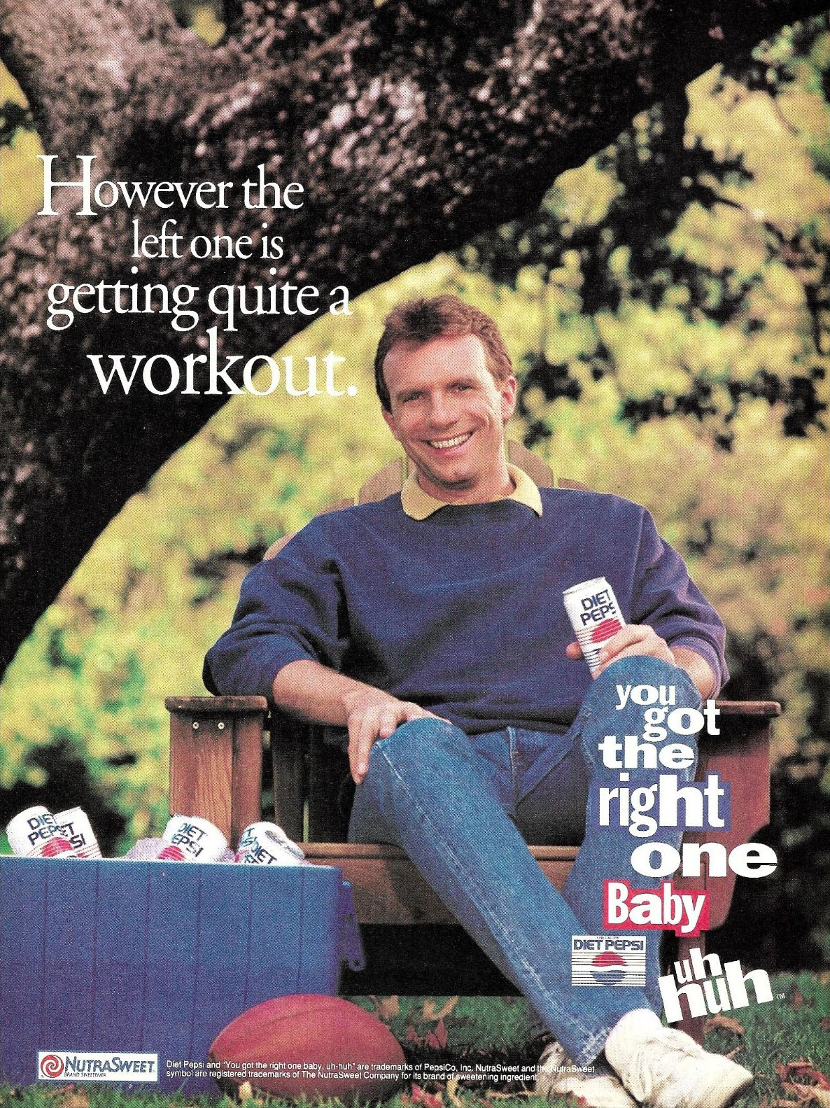 1991 Diet Pepsi Advertisement (Joe Montana)