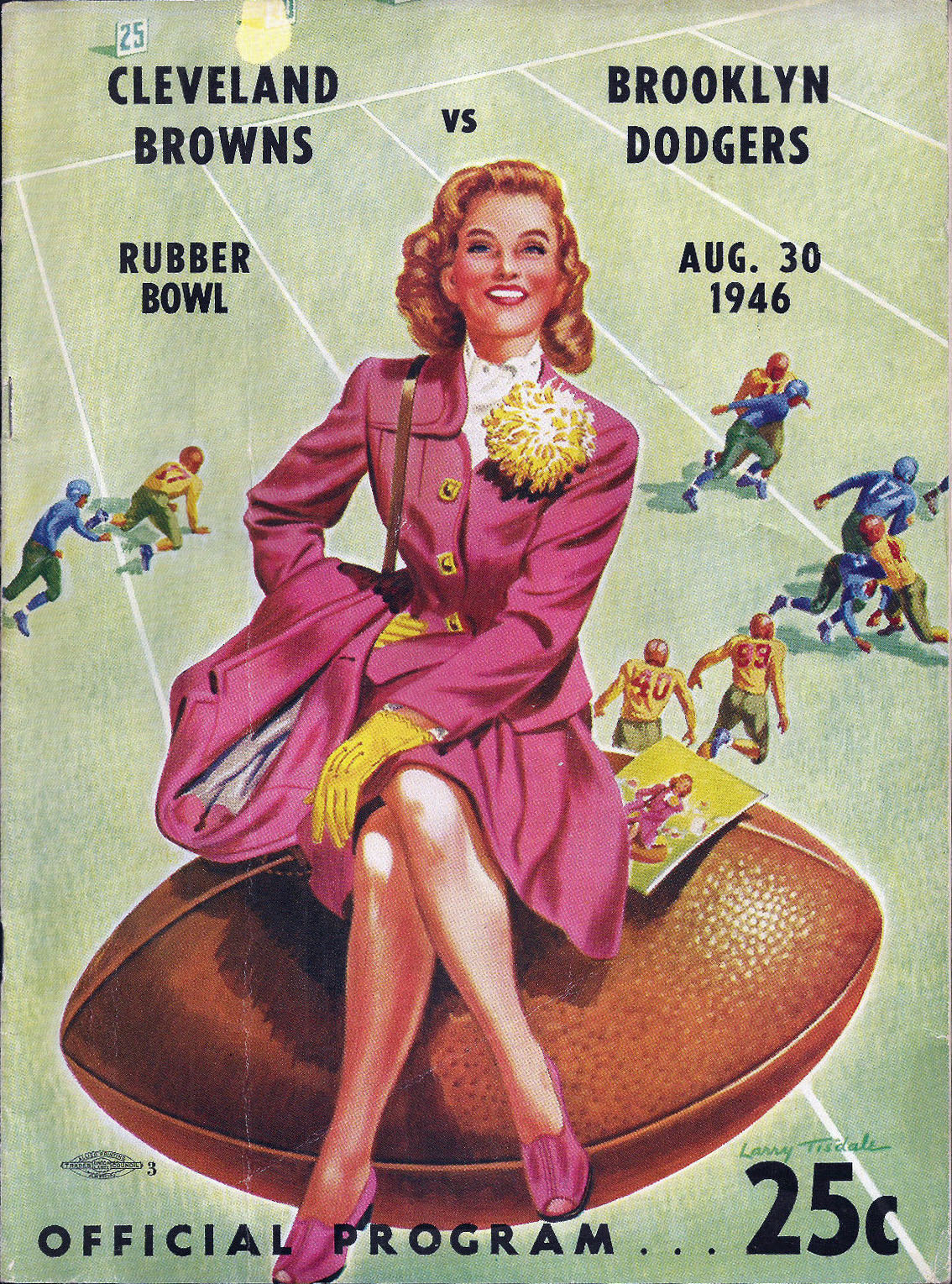 Cleveland Browns vs. Brooklyn Dodgers (August 30, 1946)
