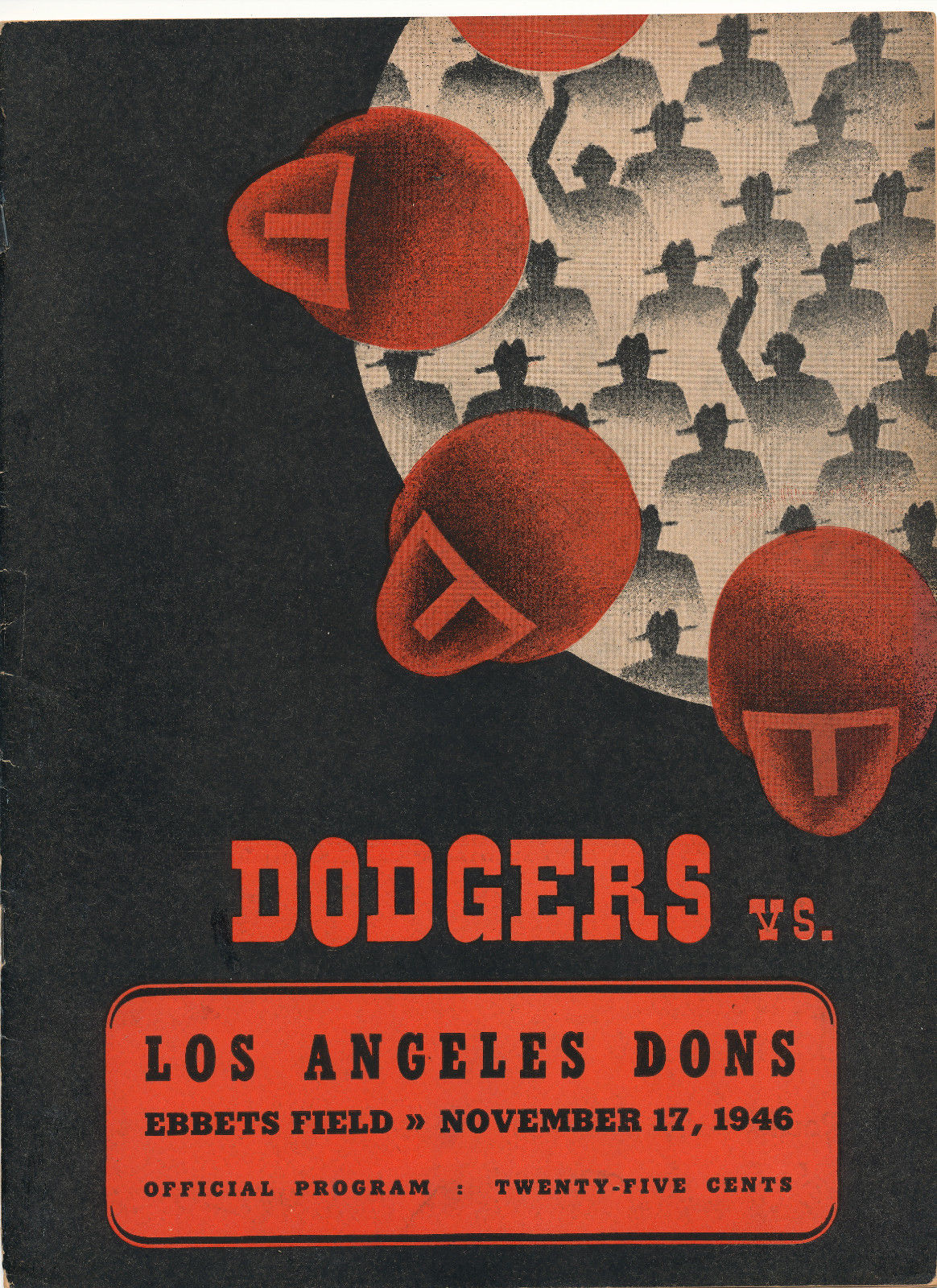 Brooklyn Dodgers vs. Los Angeles Dons (November 17, 1946)