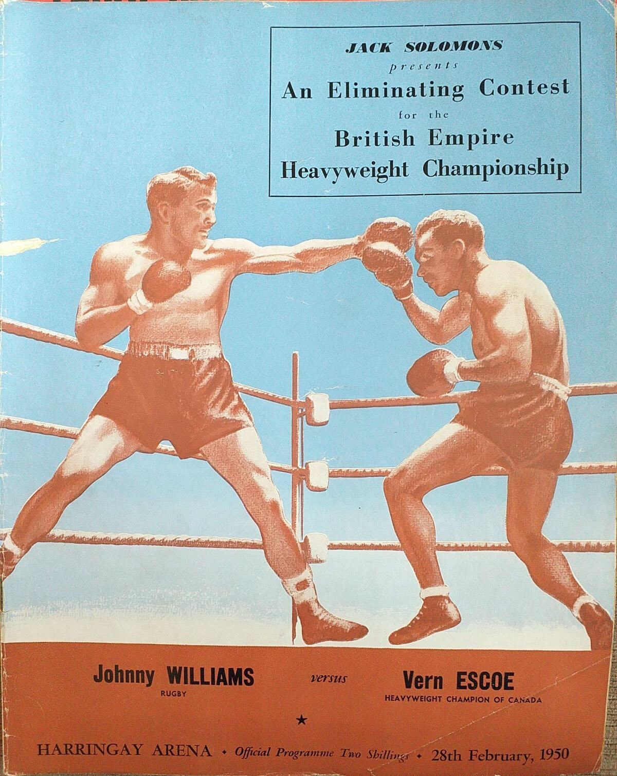 Johnny Williams vs. Vern Escoe (February 28, 1950)