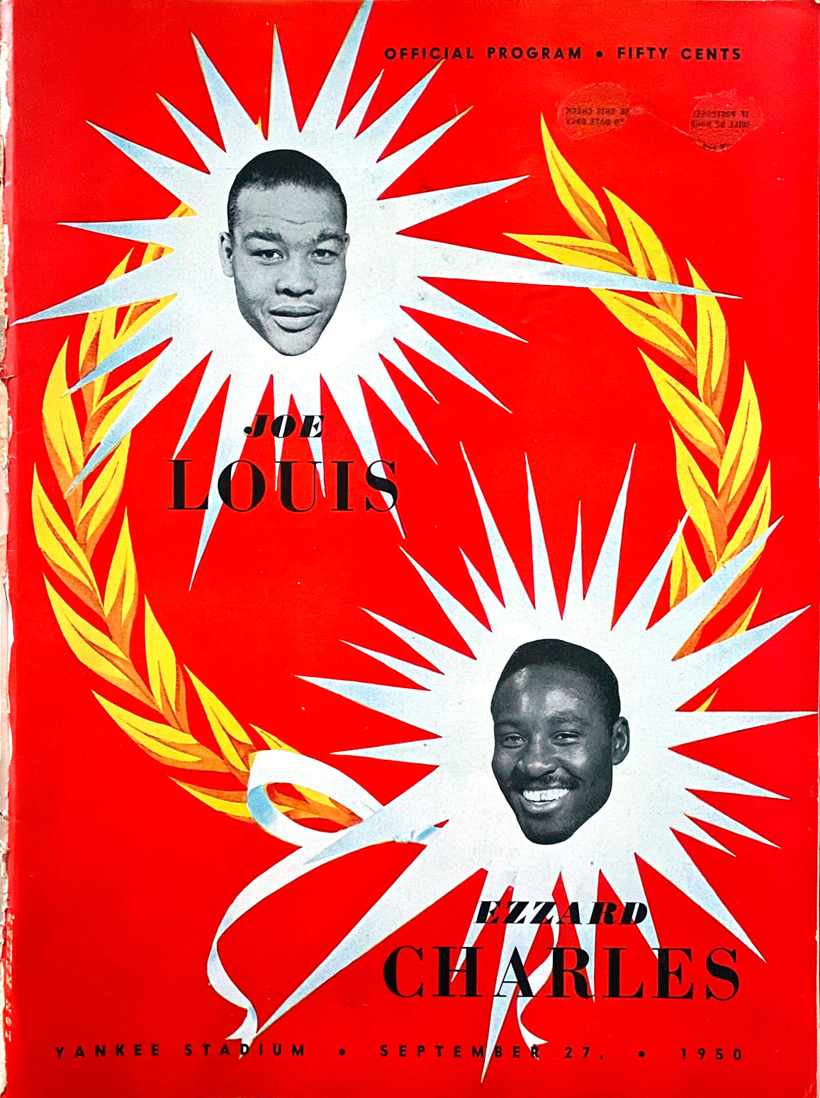 Ezzard Charles vs. Joe Louis (September 27, 1950)