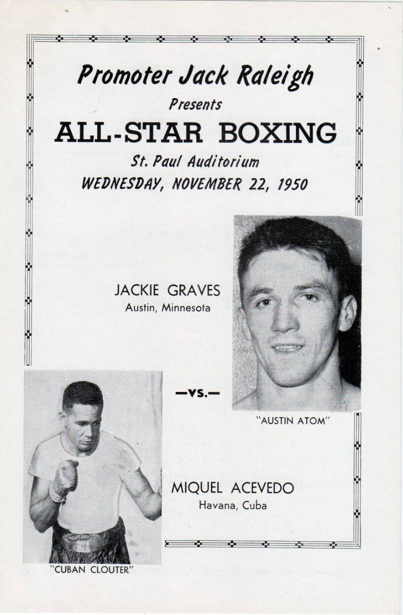 Jackie Graves vs. Miquel Acevedo (November 22, 1950)