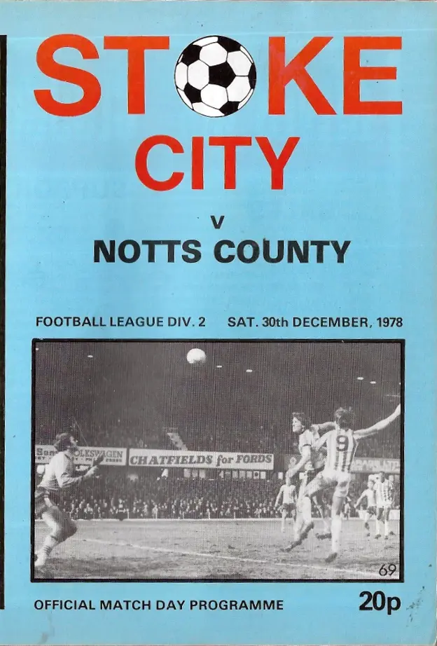 Stoke City vs. Notts County (December 30, 1978)