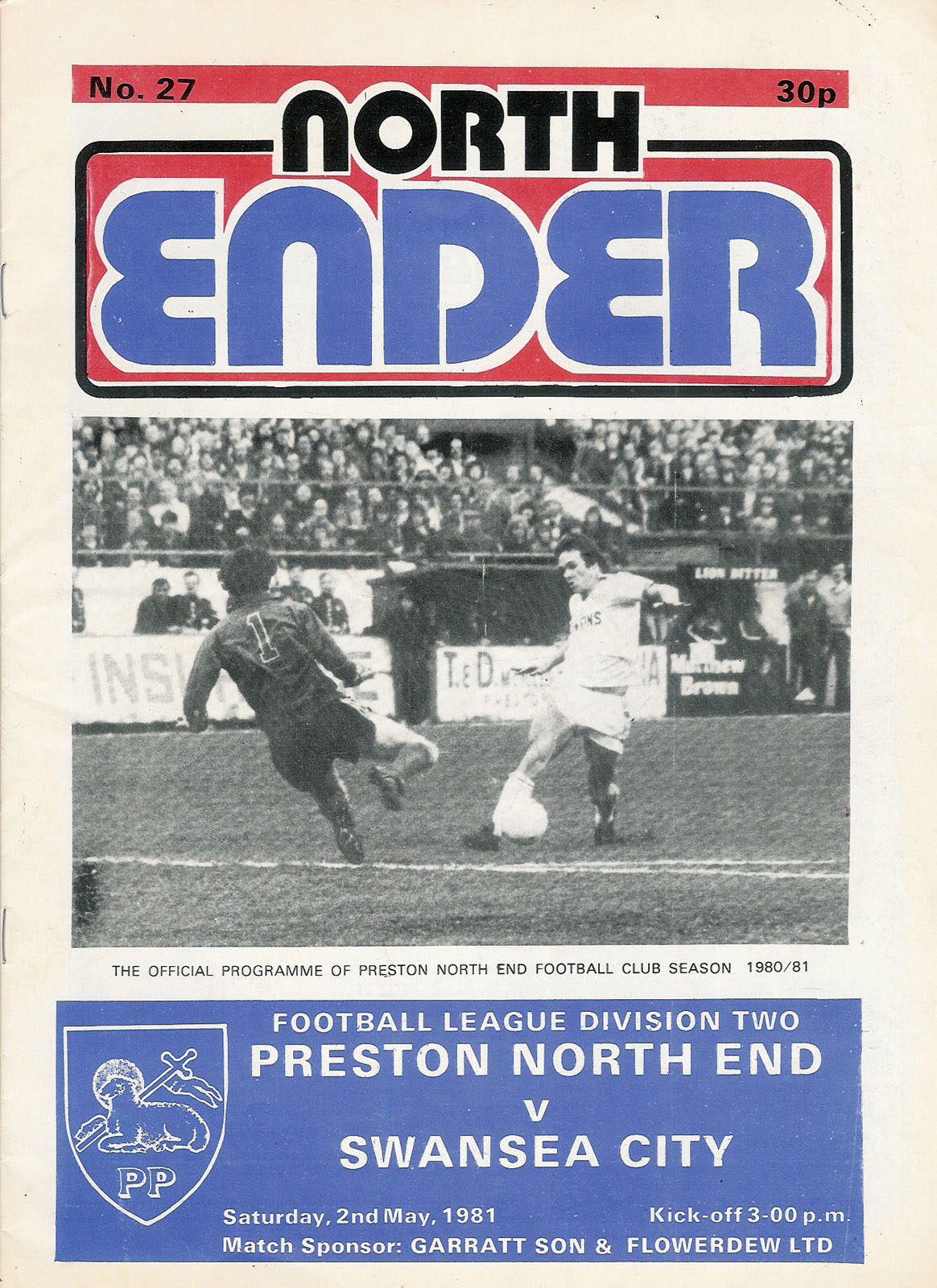 Preston North End vs. Swansea City (May 2, 1981)