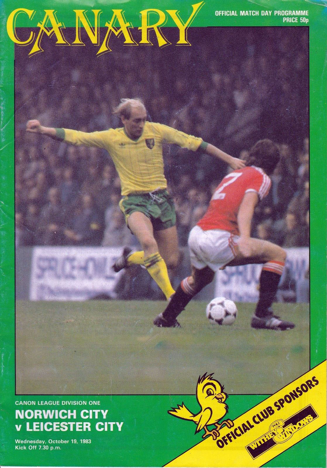 Norwich City vs. Leicester City (October 19, 1983)