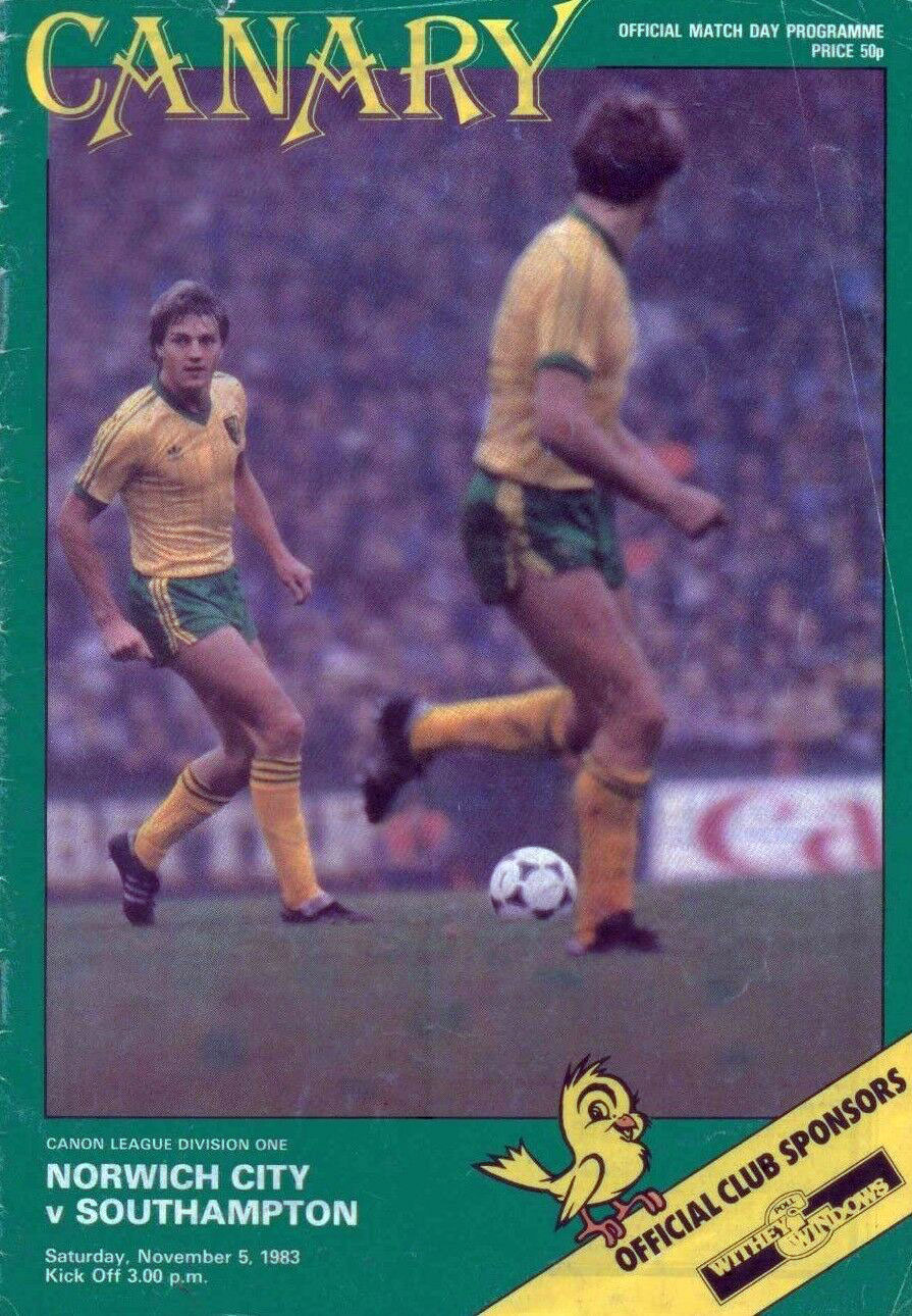 Norwich City vs. Southampton (November 5, 1983)