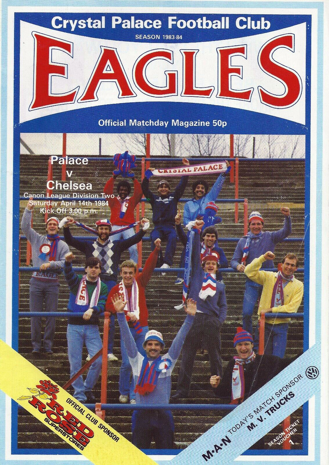 Crystal Palace vs. Chelsea (April 14, 1984)