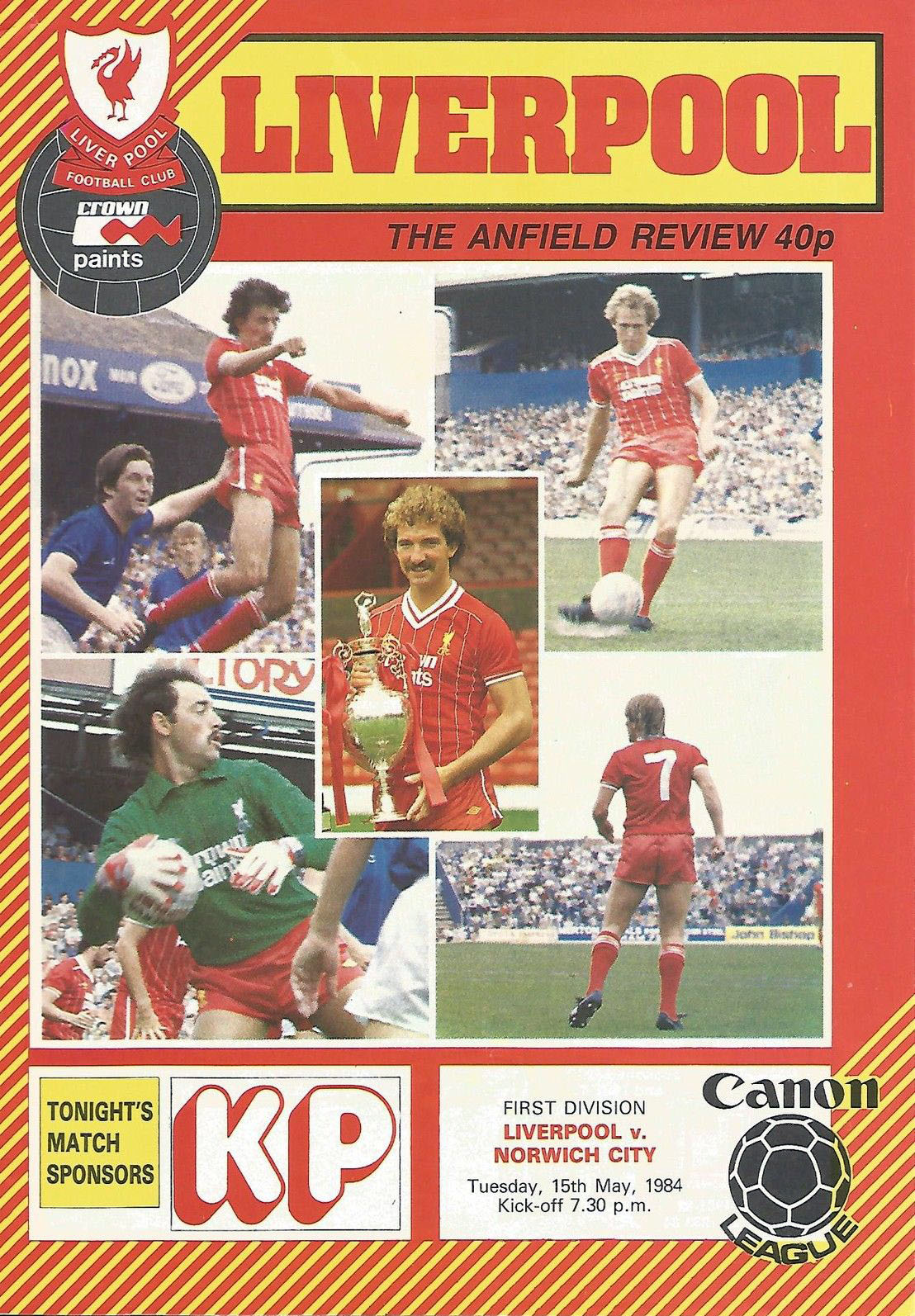 Liverpool vs. Norwich City (May 15, 1984)