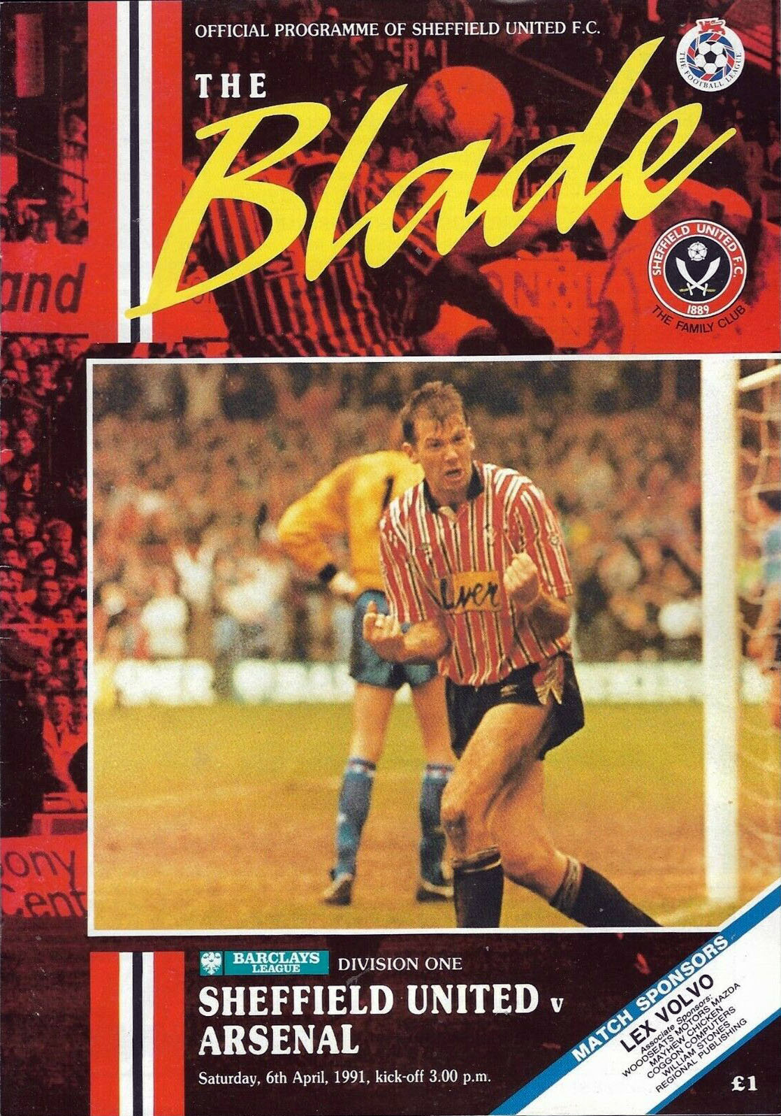 Sheffield United vs. Arsenal (April 6, 1991)
