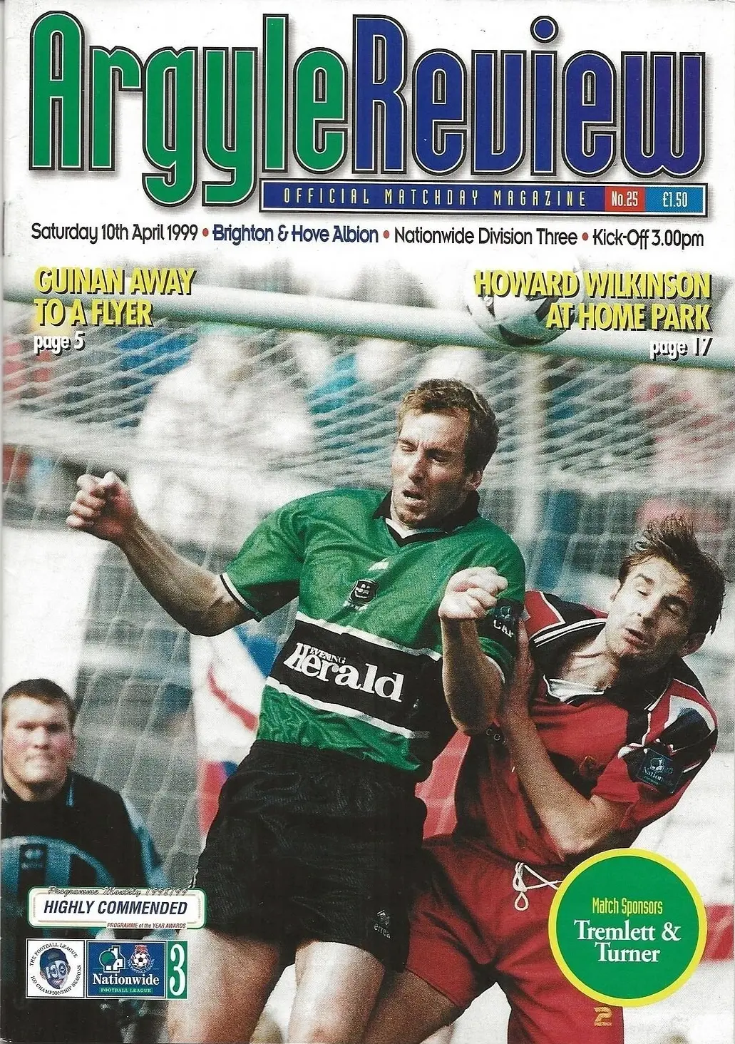 Plymouth Argyle vs. Brighton & Hove Albion (April 10, 1999)