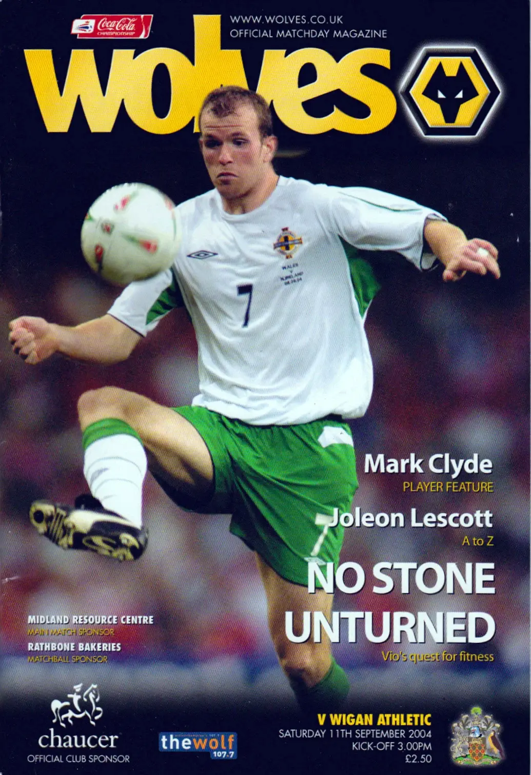 Wolverhampton Wanderers vs. Wigan Athletic (September 11, 2004)