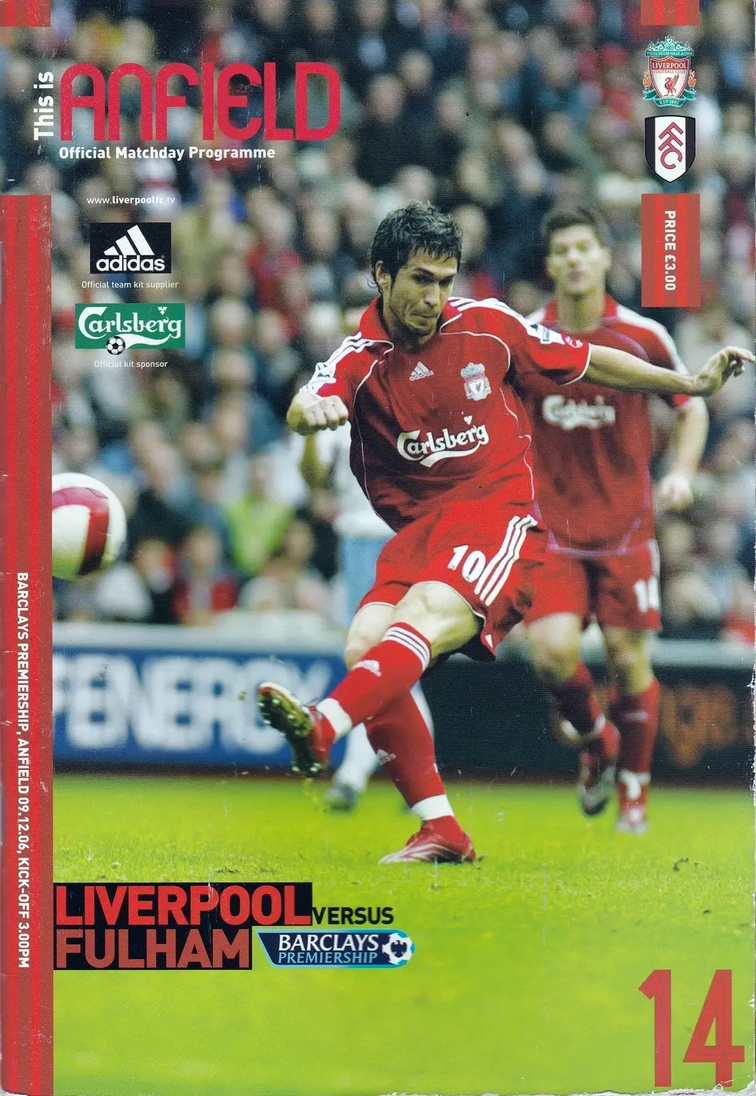 Liverpool vs. Fulham (December 9, 2006)