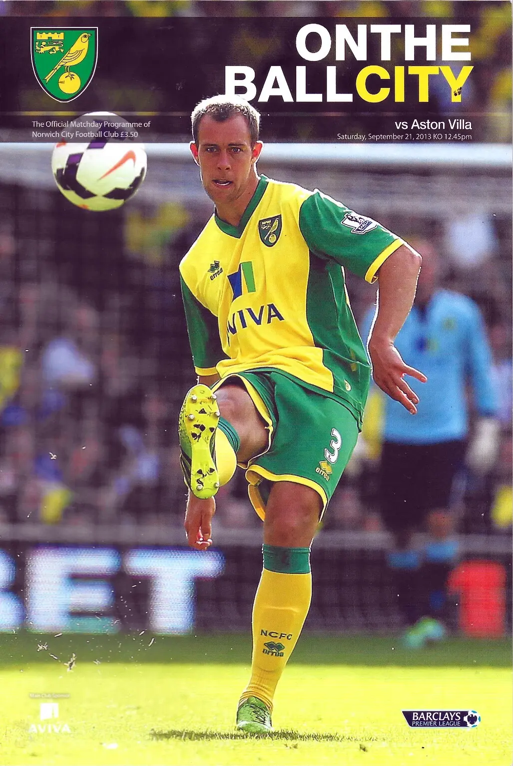 Norwich City vs. Aston Villa (September 21, 2013)