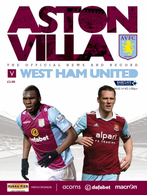 Aston Villa vs. West Ham United (February 8, 2014)