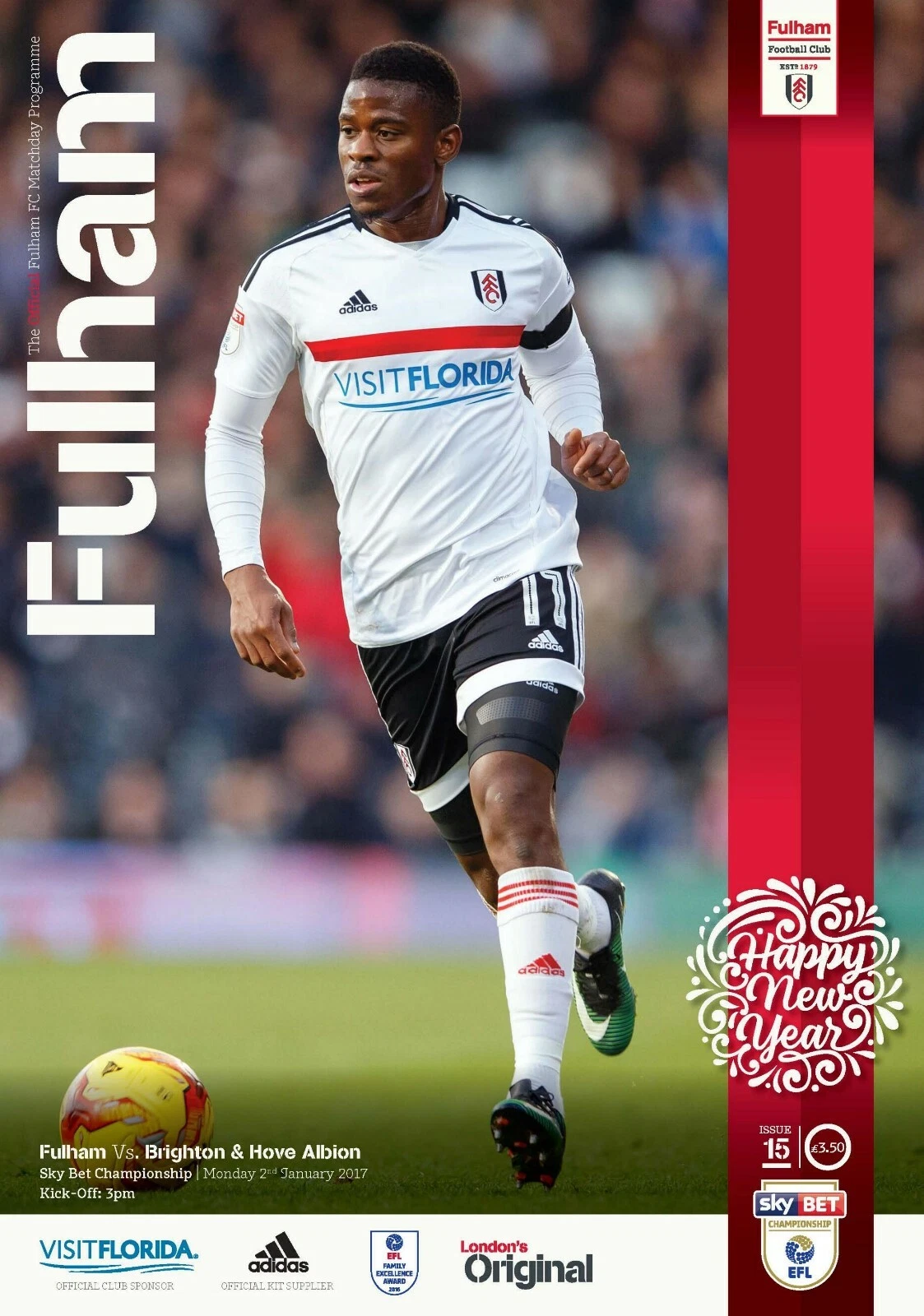 Fulham vs. Brighton & Hove Albion (January 2, 2017)