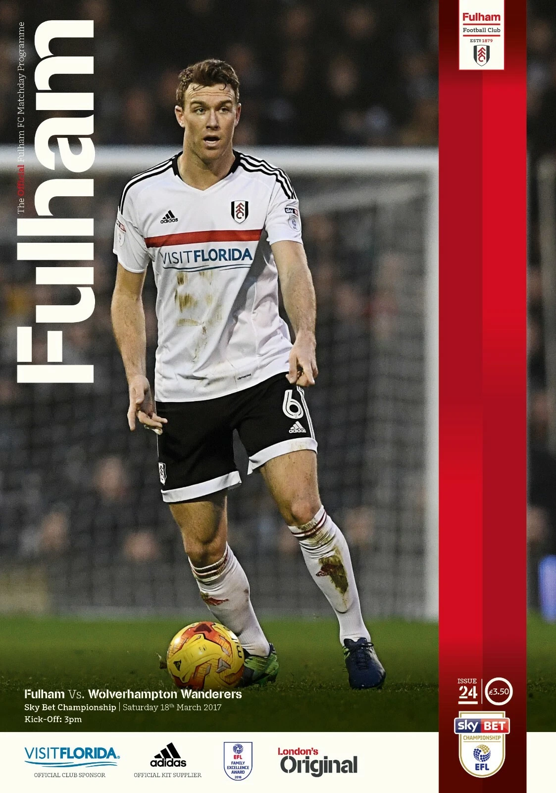 Fulham vs. Wolverhampton Wanderers (March 18, 2017)