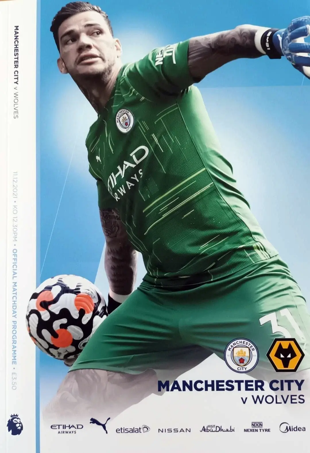 Manchester City vs. Wolverhampton Wanderers (December 11, 2021)