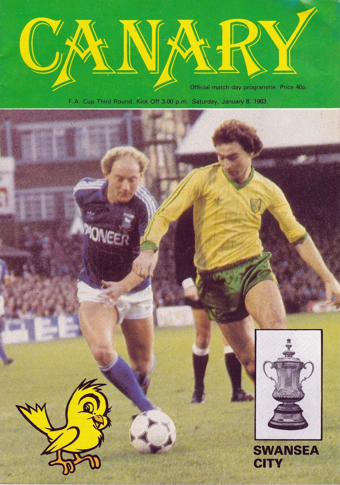 Norwich City vs. Swansea City (January 8, 1983)