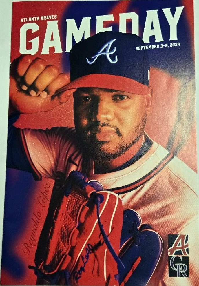 2024 Atlanta Braves program