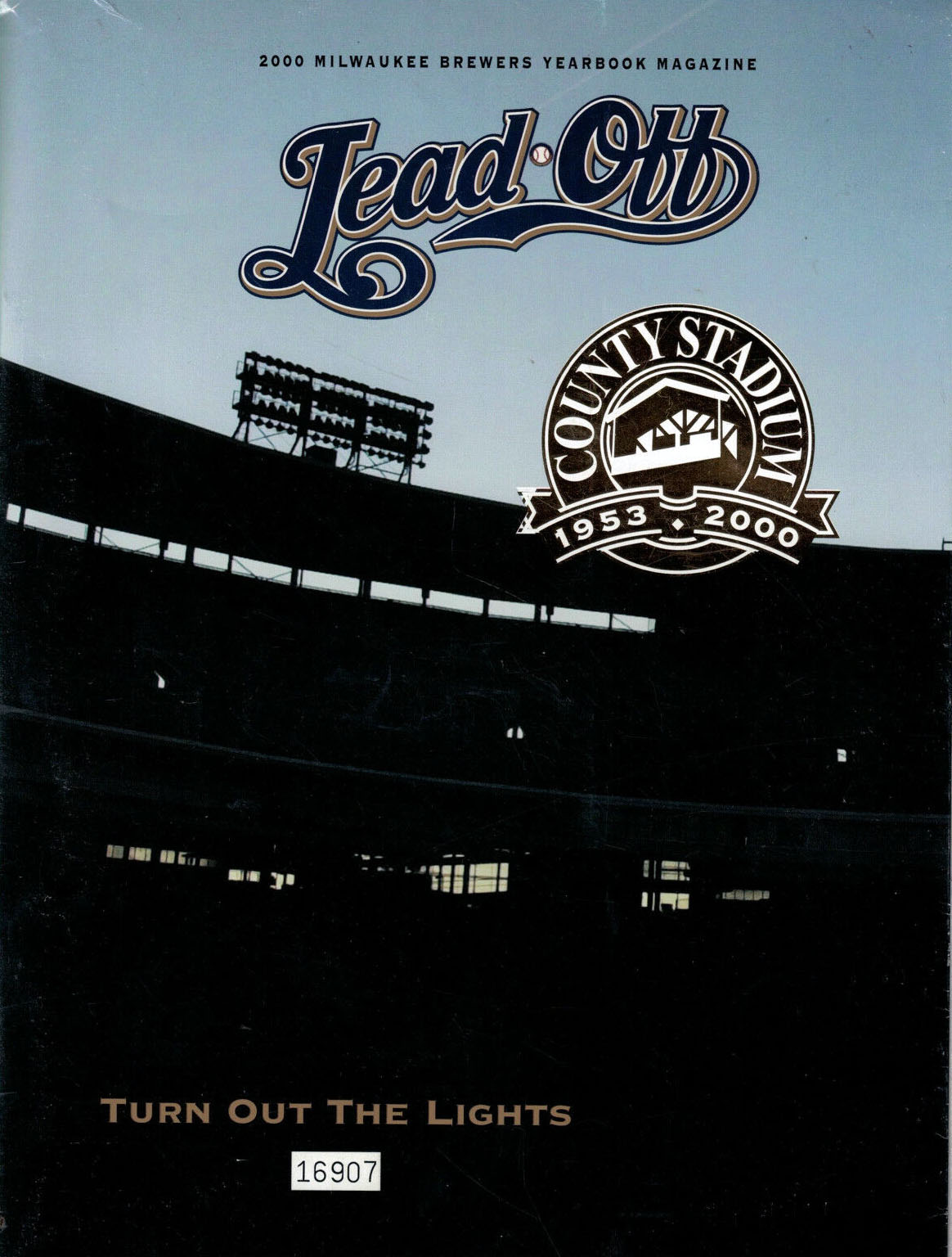 2000 Milwaukee Brewers program