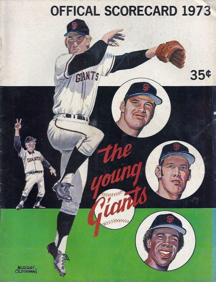 1973 San Francisco Giants program