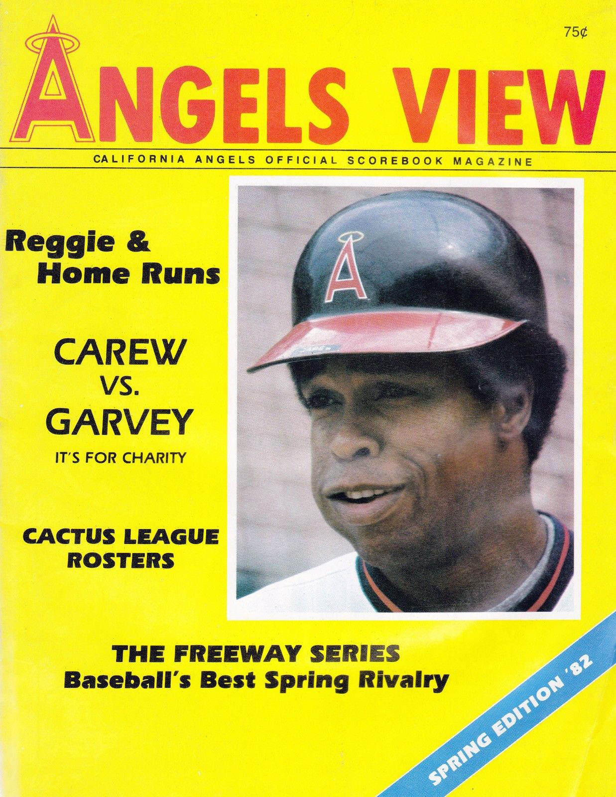 1982 California Angels spring training program